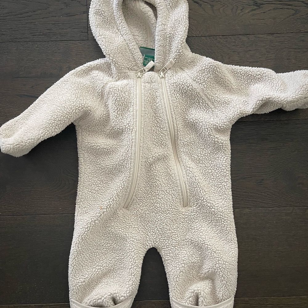 Infants' L.L.Bean Hi-Pile Fleece Bunting - Picture 2 of 4